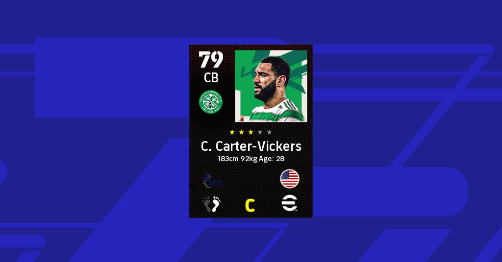 Cameron CarterVickers eFootball 2022 Stats