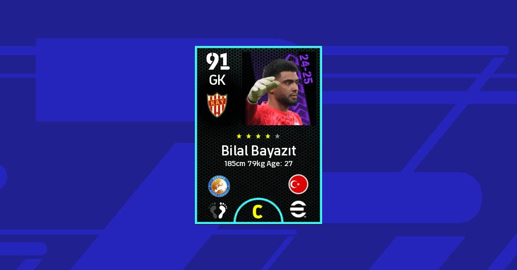 Bilal Bayazit eFootball Stats