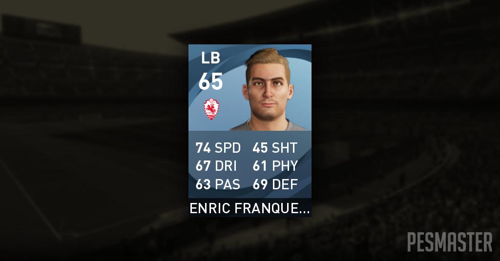 Enric Franquesa PES 2021 Stats