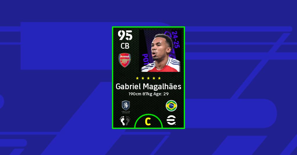 Gabriel Magalh es EFootball 2022 Stats