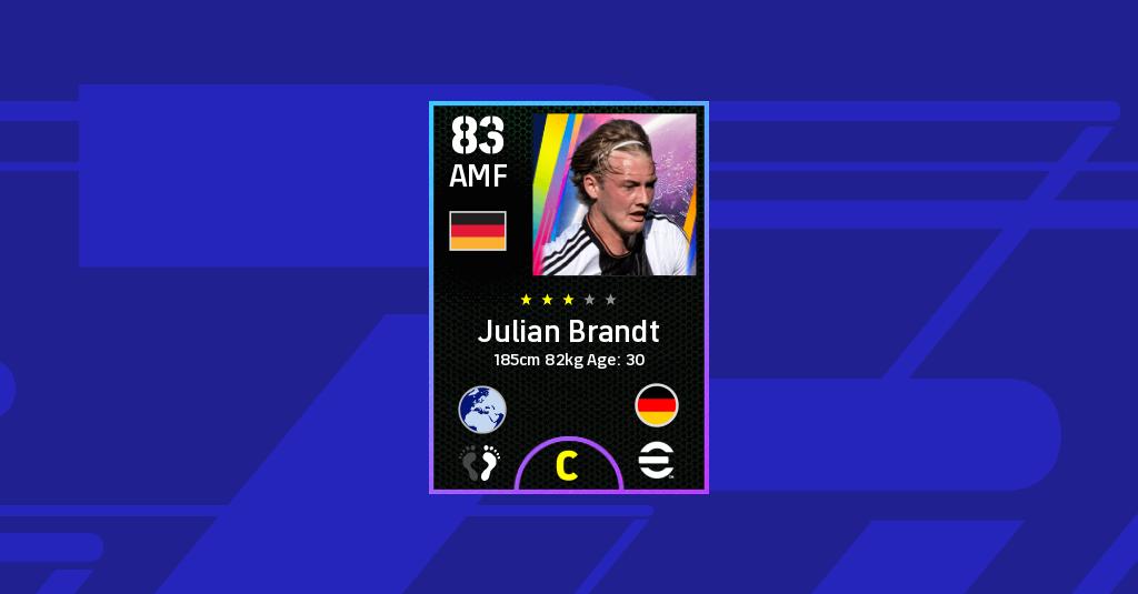 Julian Brandt eFootball 2022 Stats