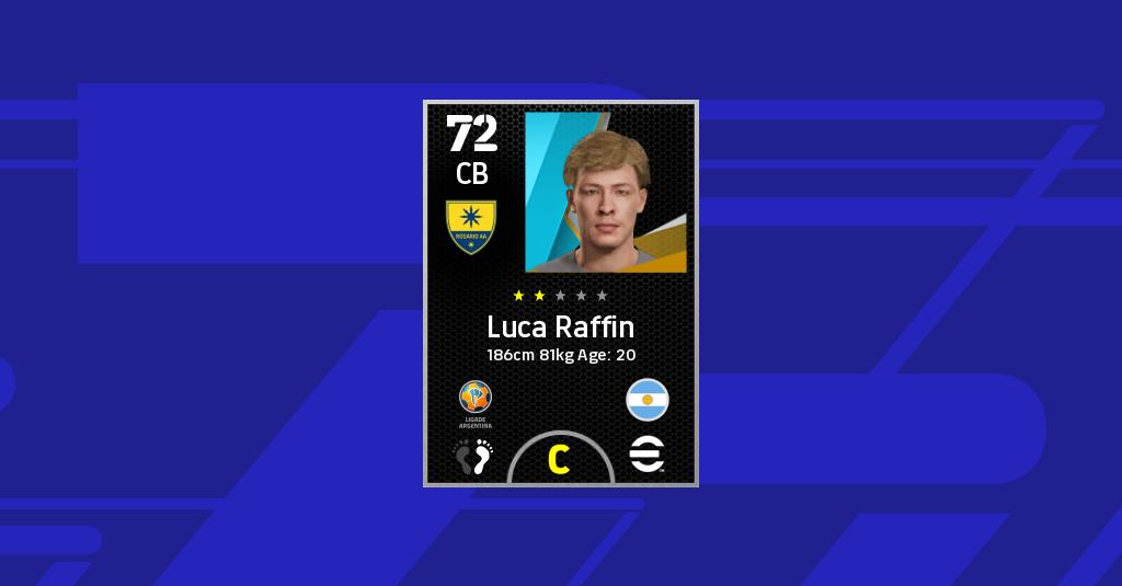 Will Raffin Luca Raffin eFootball 2022 Stats