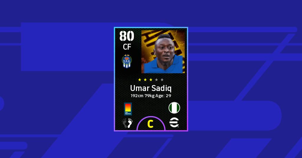 Master Sadiq Sadiq Umar eFootball 2022 Stats