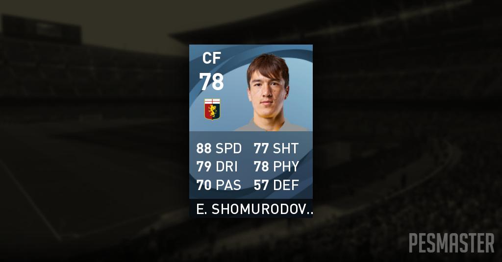 Eldor Shomurodov PES 2021 Stats