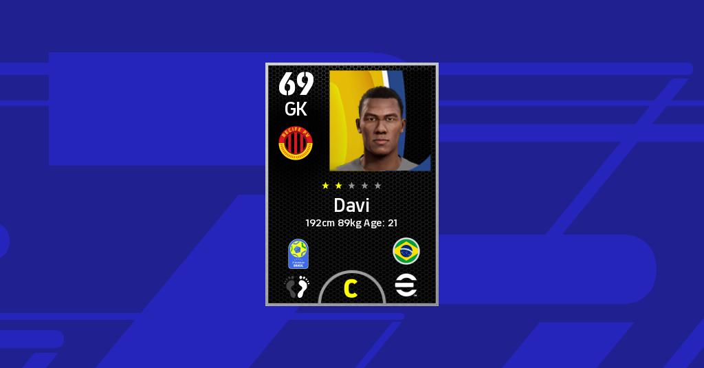 Estatisticas de Davi en eFootball