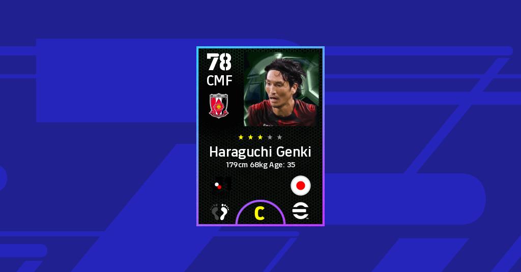 Haraguchi Tibia Estatisticas de Genki Haraguchi en eFootball