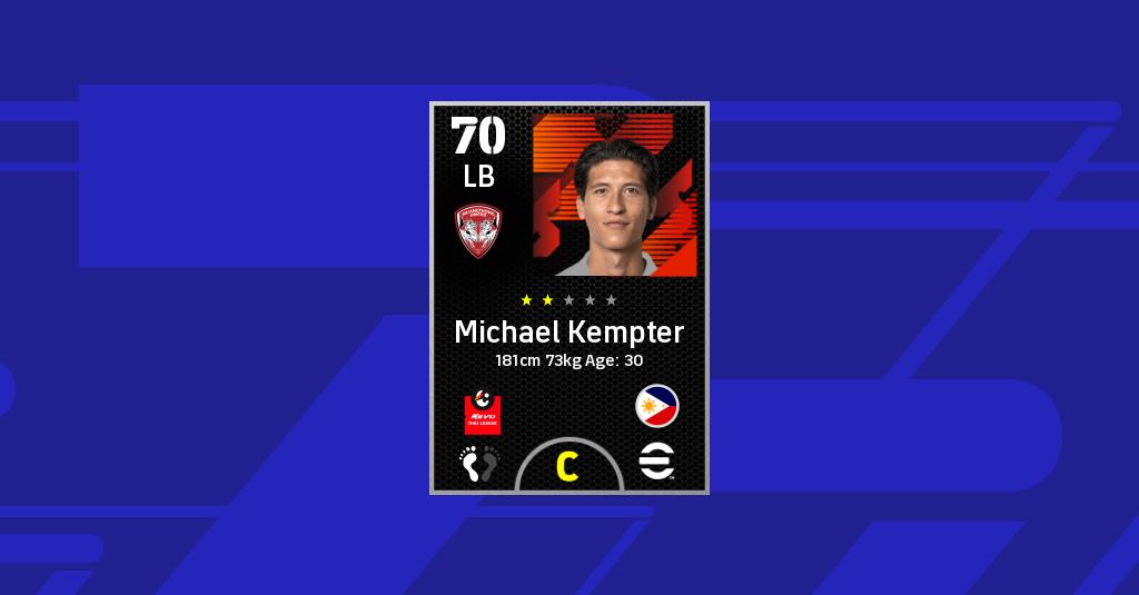 Estatisticas de Michael Kempter en eFootball