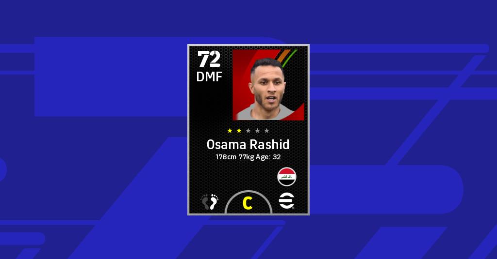 Osama Rashid Estatisticas de Osama Rashid en eFootball 2022