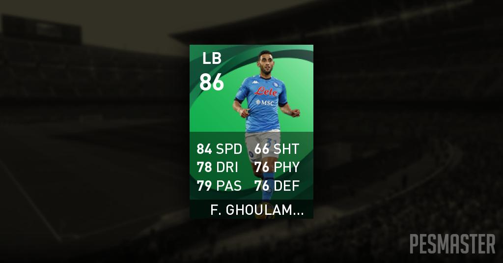 Faouzi Ghoulam PES 2021 Stats faouzi-ghoulam-pes-2021-stats