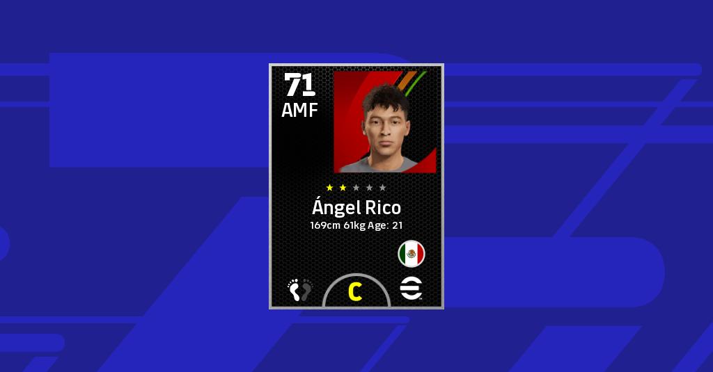 Statistiques de Ángel Rico no eFootball 2022