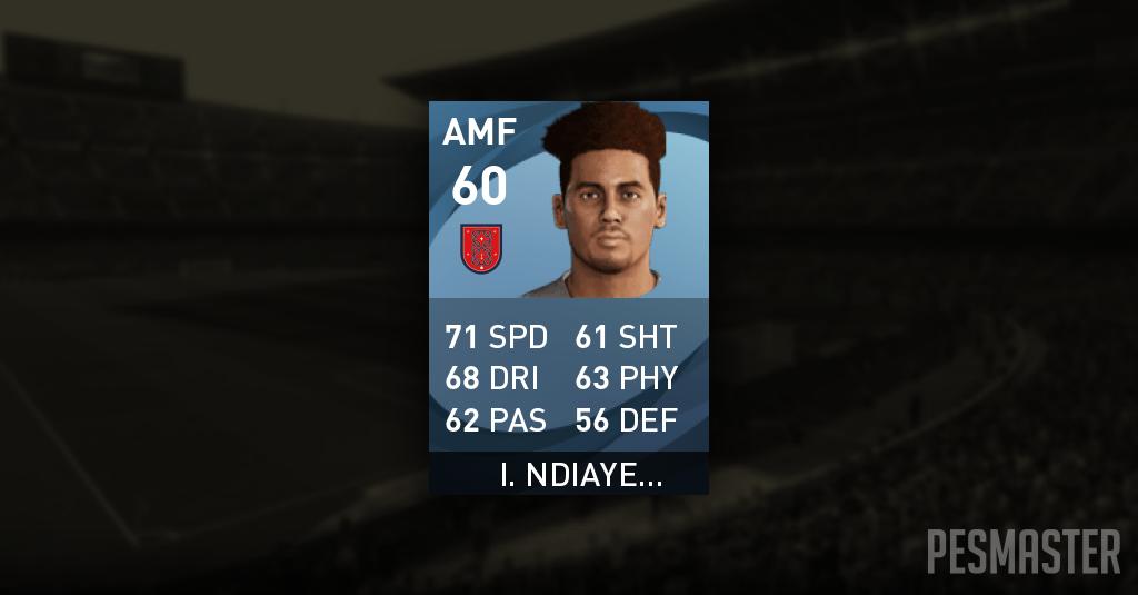 iliman ndiaye pes  mobile stats