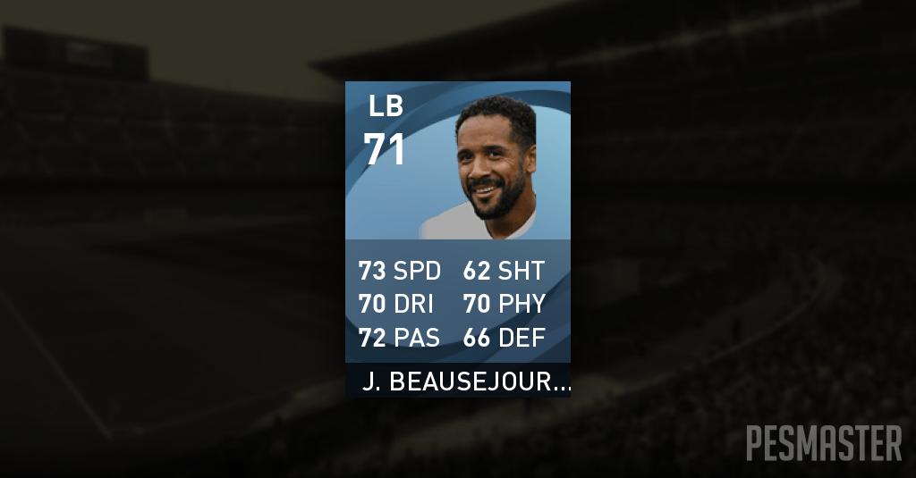 Jean Beausejour PES 2021 Mobile Stats