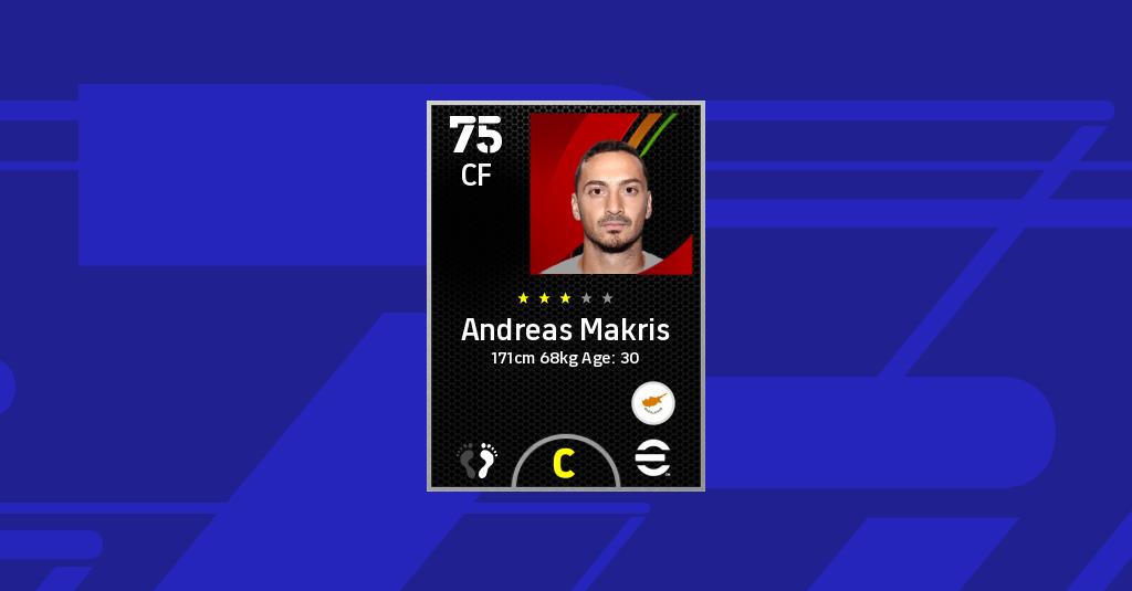 Andreas Makris eFootball Stats