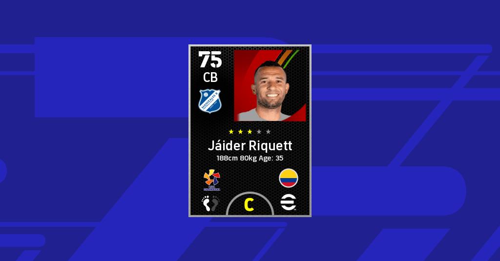 Jaider Riquett eFootball 2022 Stats