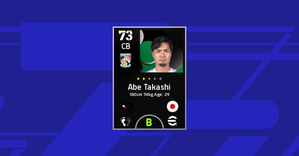 Takashi Abe eFootball Stats