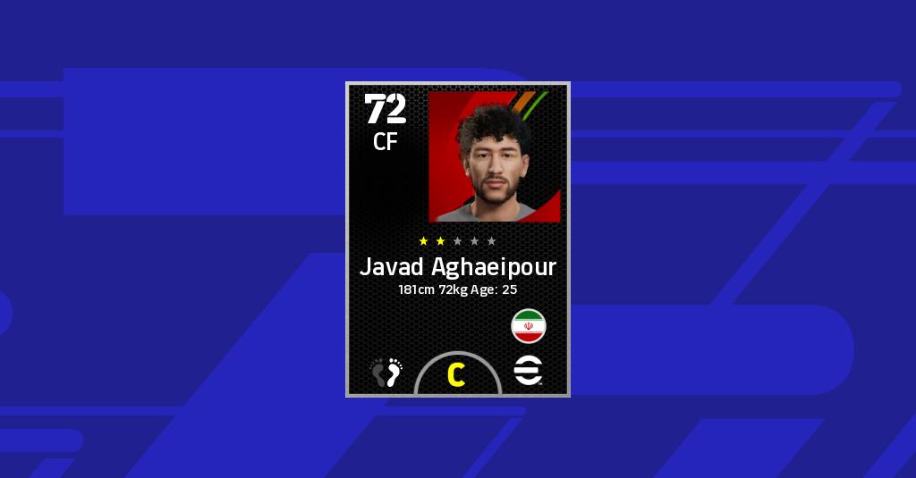 Javaad P Javad Aghaeipour eFootball 2022 Stats