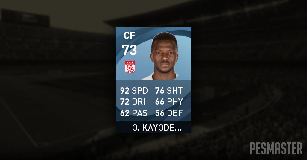 Olarenwaju Kayode PES 2021 Mobile Stats olarenwaju-kayode-pes-2021-mobile-stats