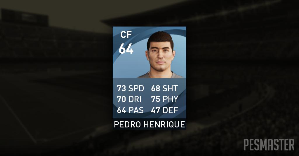 Estatísticas de Pedro Henrique no PES 2021
