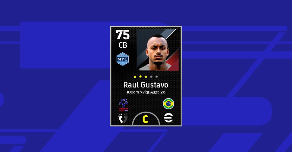 Estatísticas de Raul Gustavo no eFootball