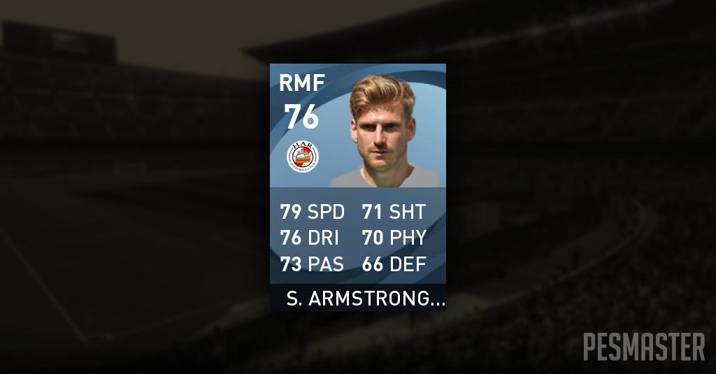 Stuart Armstrong PES 2021 Stats