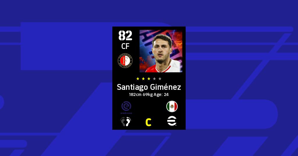 Santiago Gim nez EFootball Stats santiago-gim-nez-efootball-stats