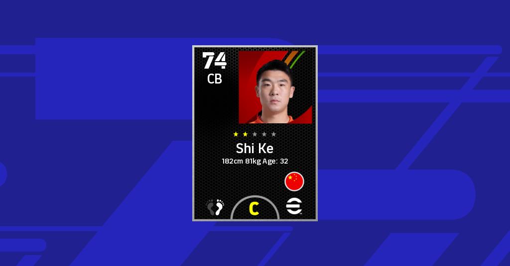 Shi Ke eFootball 2022 Stats