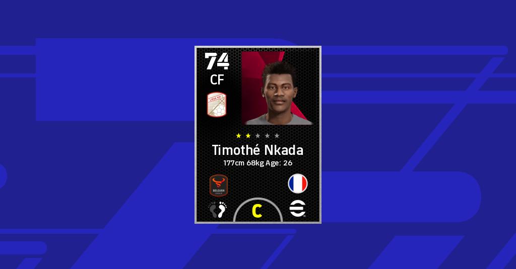 Timothé Nkada eFootball 2022 Stats