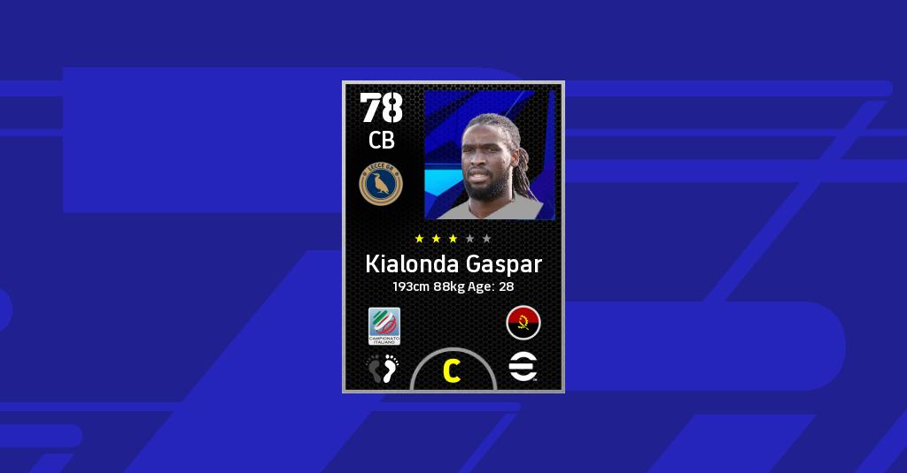 Kialonda Gaspar'nin eFootball 2022 İstatistikleri