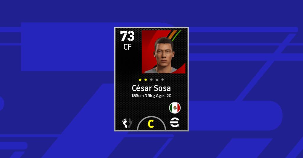 César Sosa - 统计 - eFootball 2022